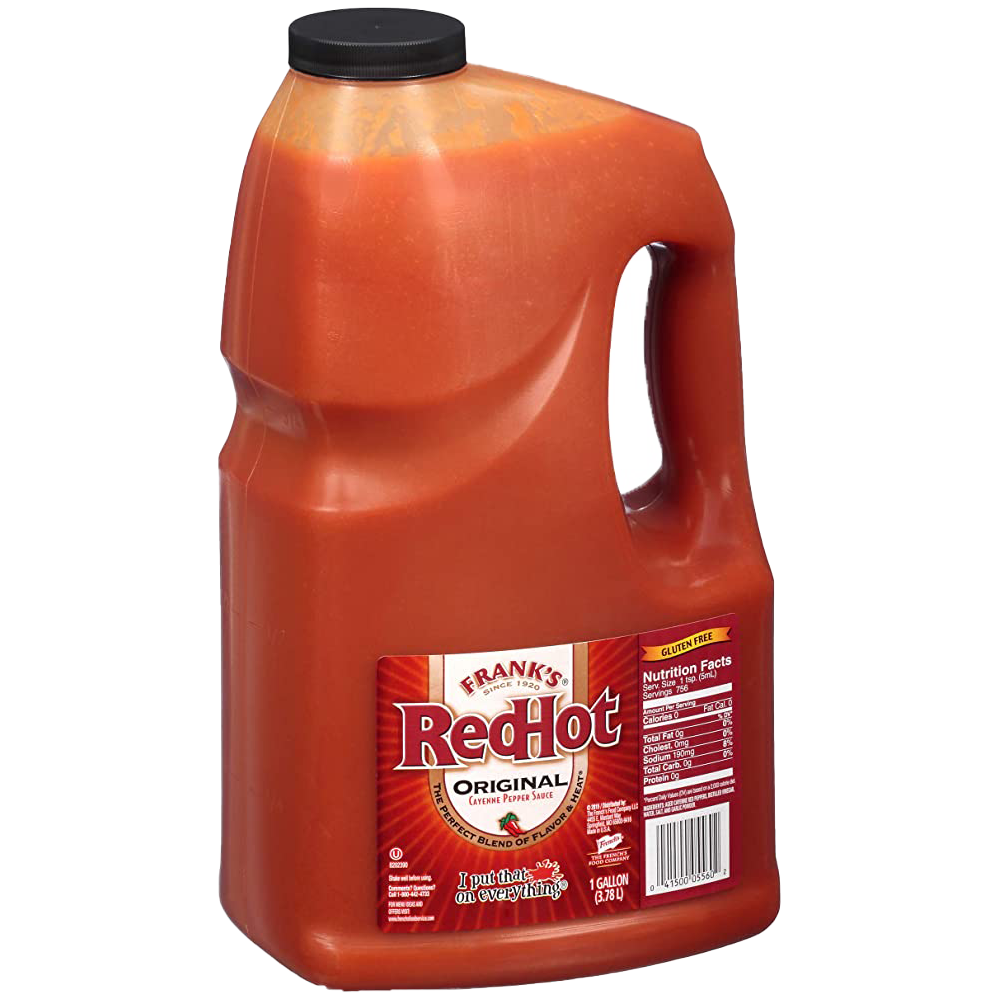 Franks Hot Sauce 4×3.78L We Supply Food Ltd